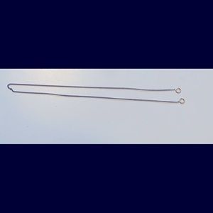 Marla Aaron fine curb chain.